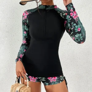 Tankini Manche Longue