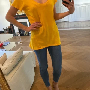 Tee-shirt American Vintage jaune