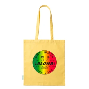 Tote Bag Jaune “One Love”