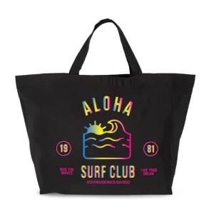 le tote bag Noir San Diego Surf Club XL
