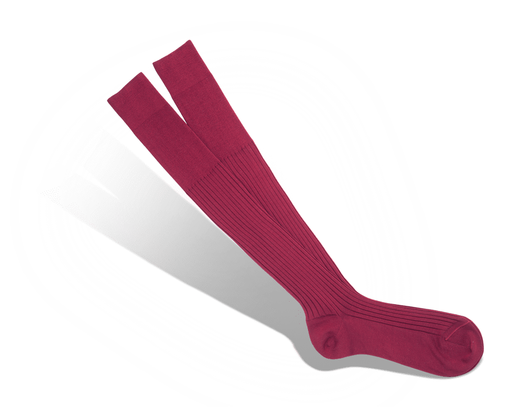 Fil d’Ecosse bordeaux – Image 2