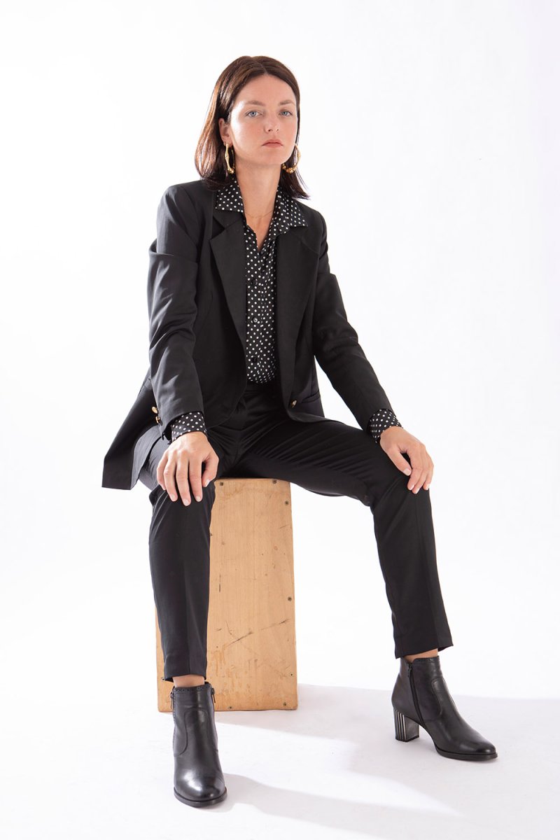 Veste Raphaëlle noire – Image 3