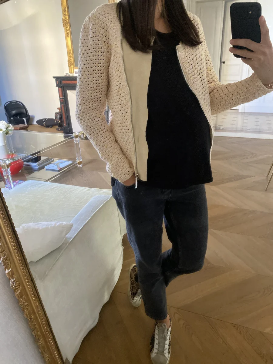 Veste en crochet Maje – Image 3