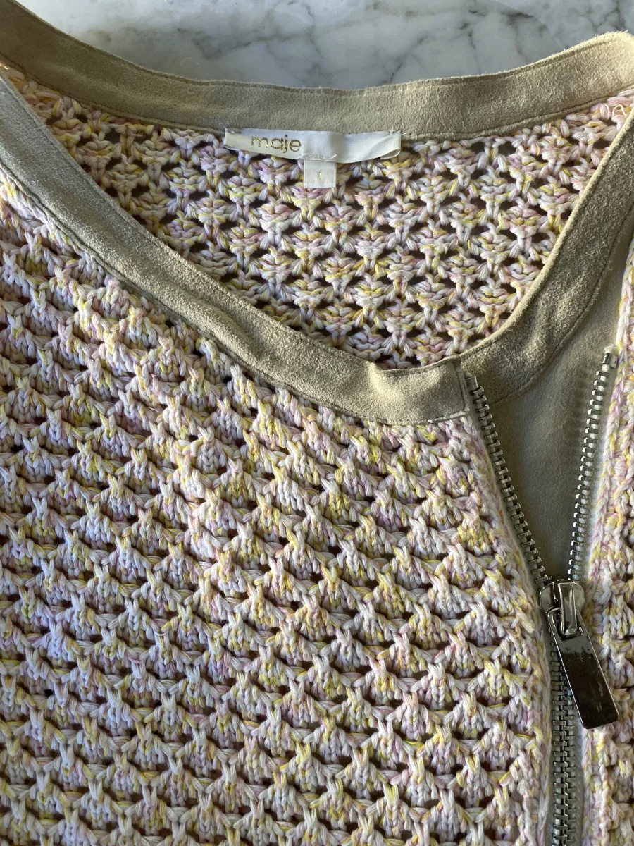 Veste en crochet Maje – Image 9