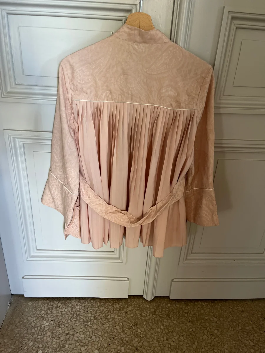 Veste fluide Maje vieux rose – Image 9
